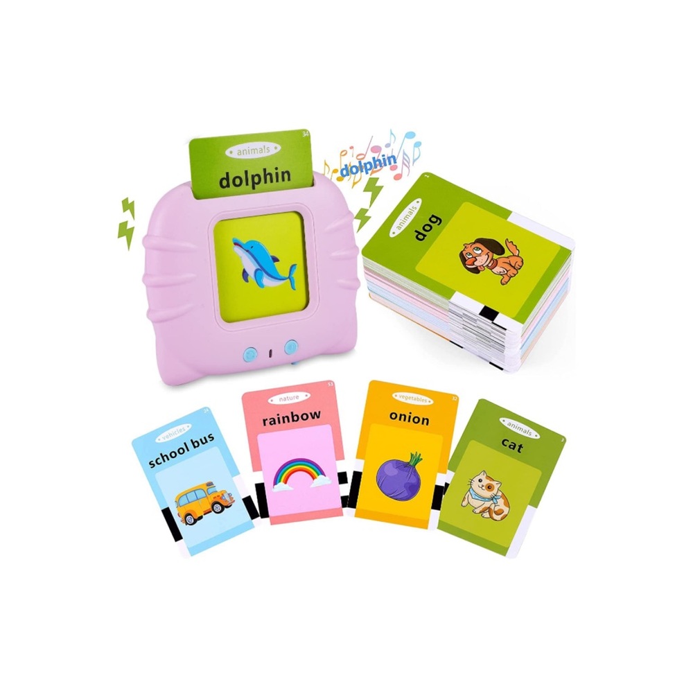 Flash Cards Learning Toys for 3 4 5 6 Year Old Kids, Autism Sensory Toys